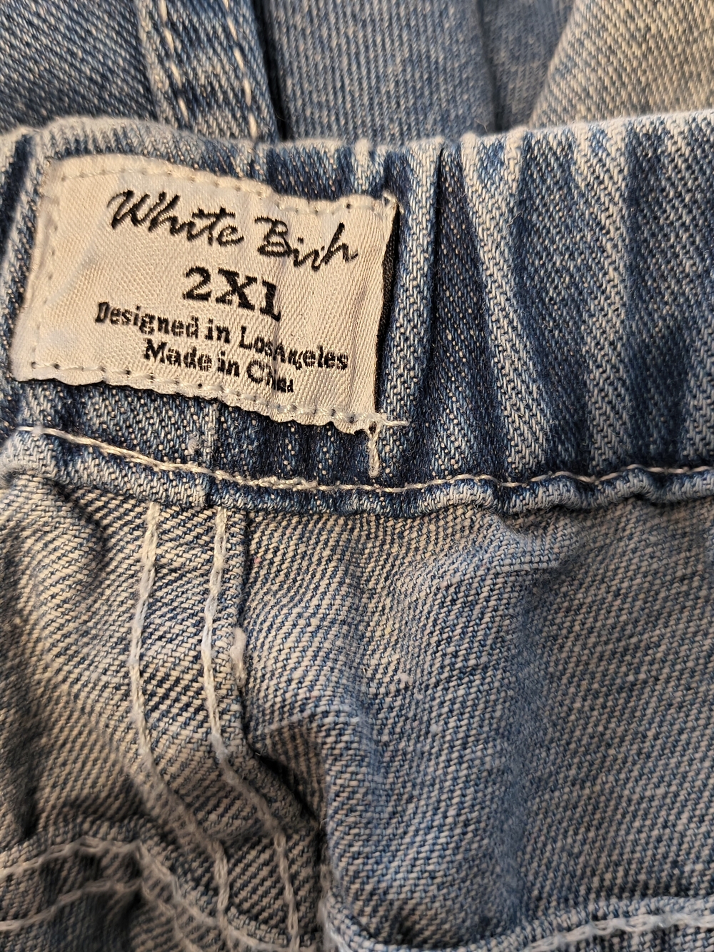 White Birch Light Blue Denim Jeans
